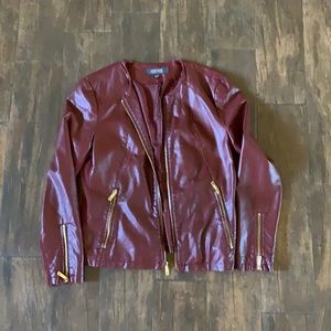Kenneth Cole Reaction faux leather jacket